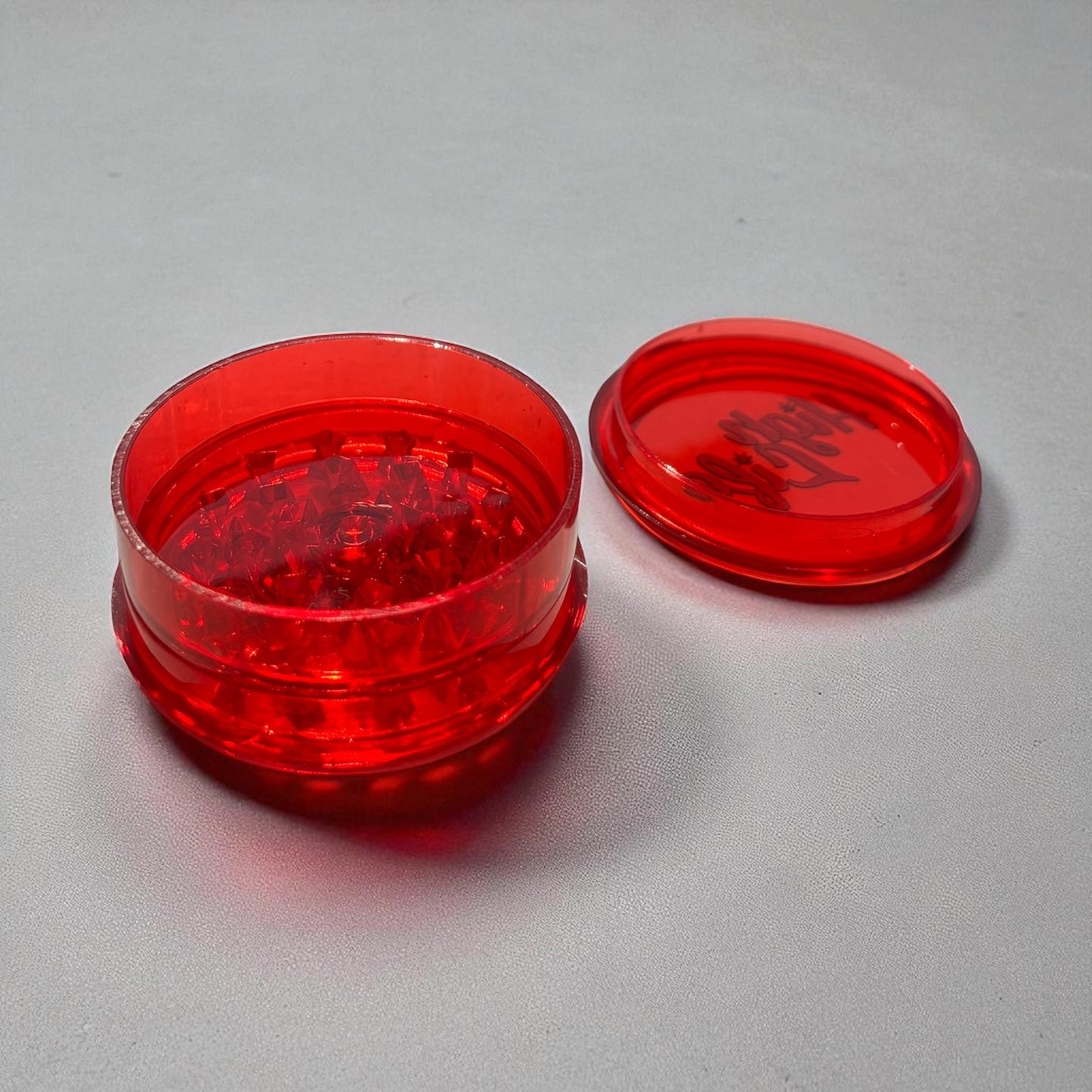 Red High Life Shark Teeth Grinders (3 Parts)