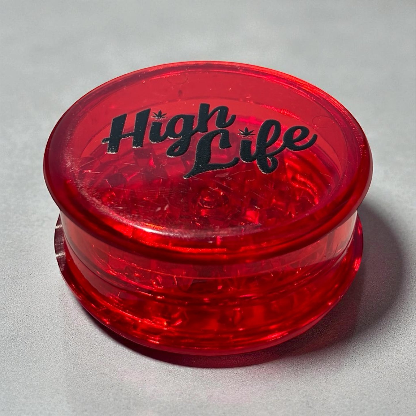 Red High Life Shark Teeth Grinders (3 Parts)