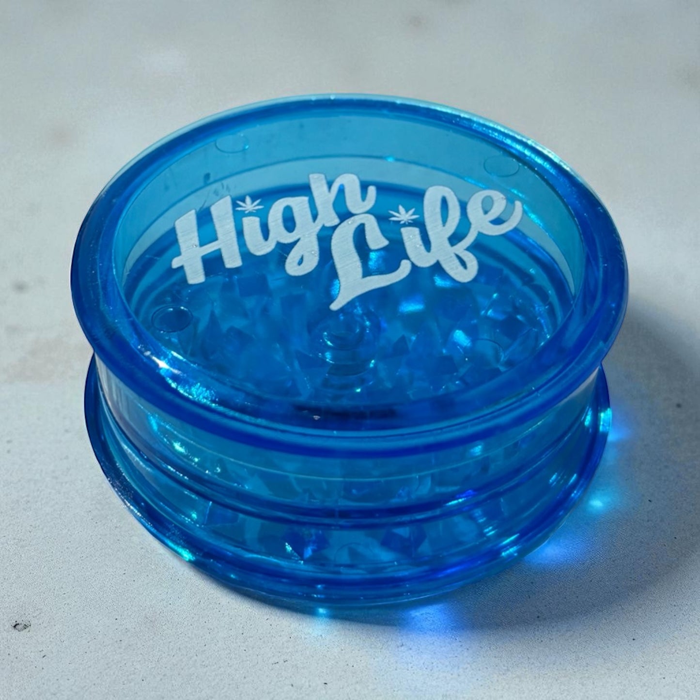 Blue High Life Shark Teeth Grinders (3 Parts)