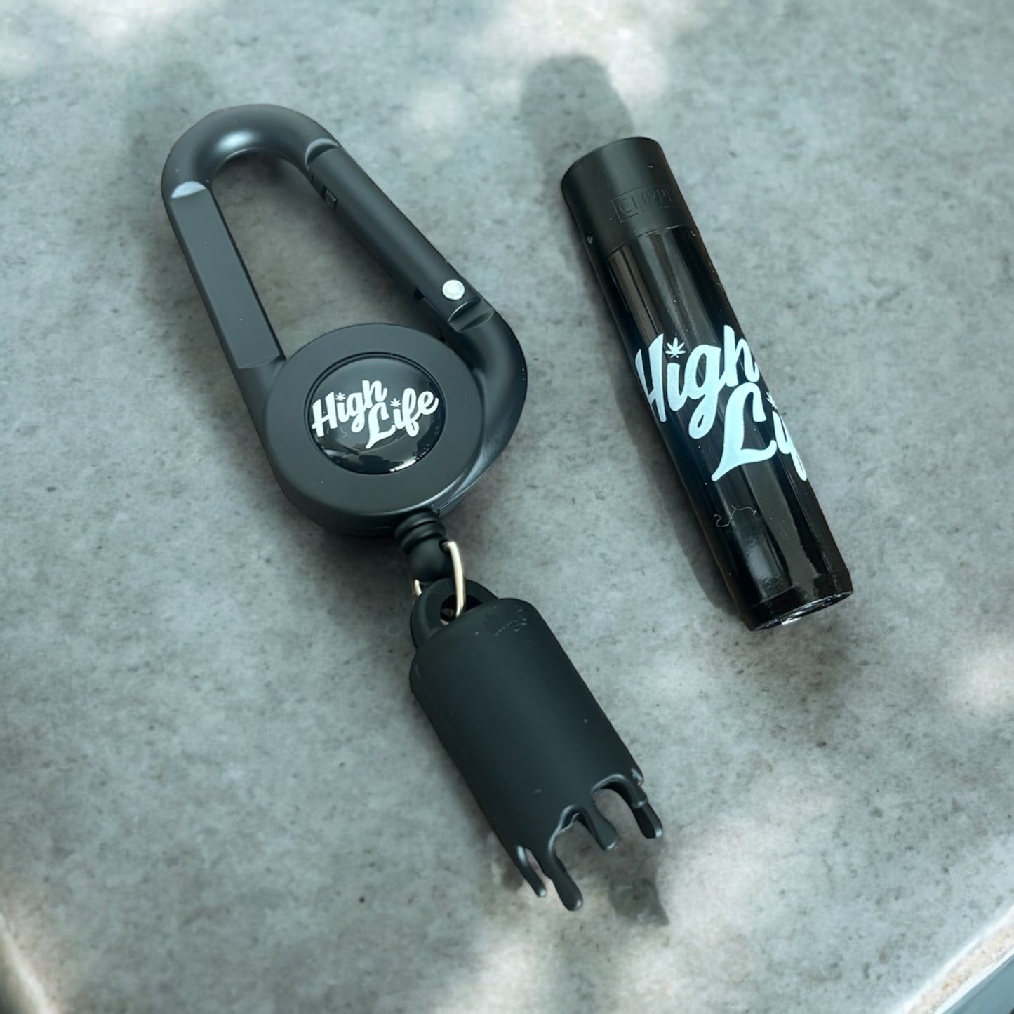 High Life Lighter/Leash - Black Bundle