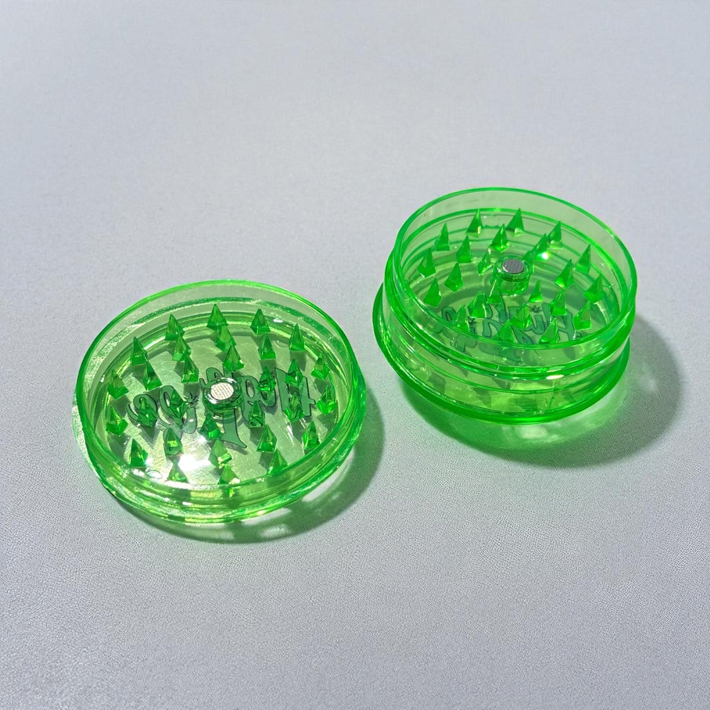 Green High Life Shark Teeth Grinders (3 Parts)