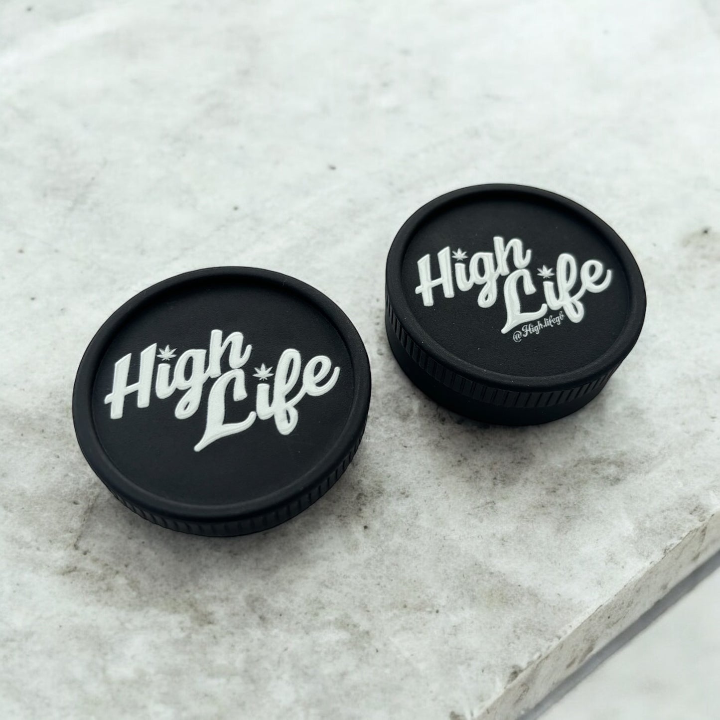 Black Bio-Degradable 'High Life' Grinder