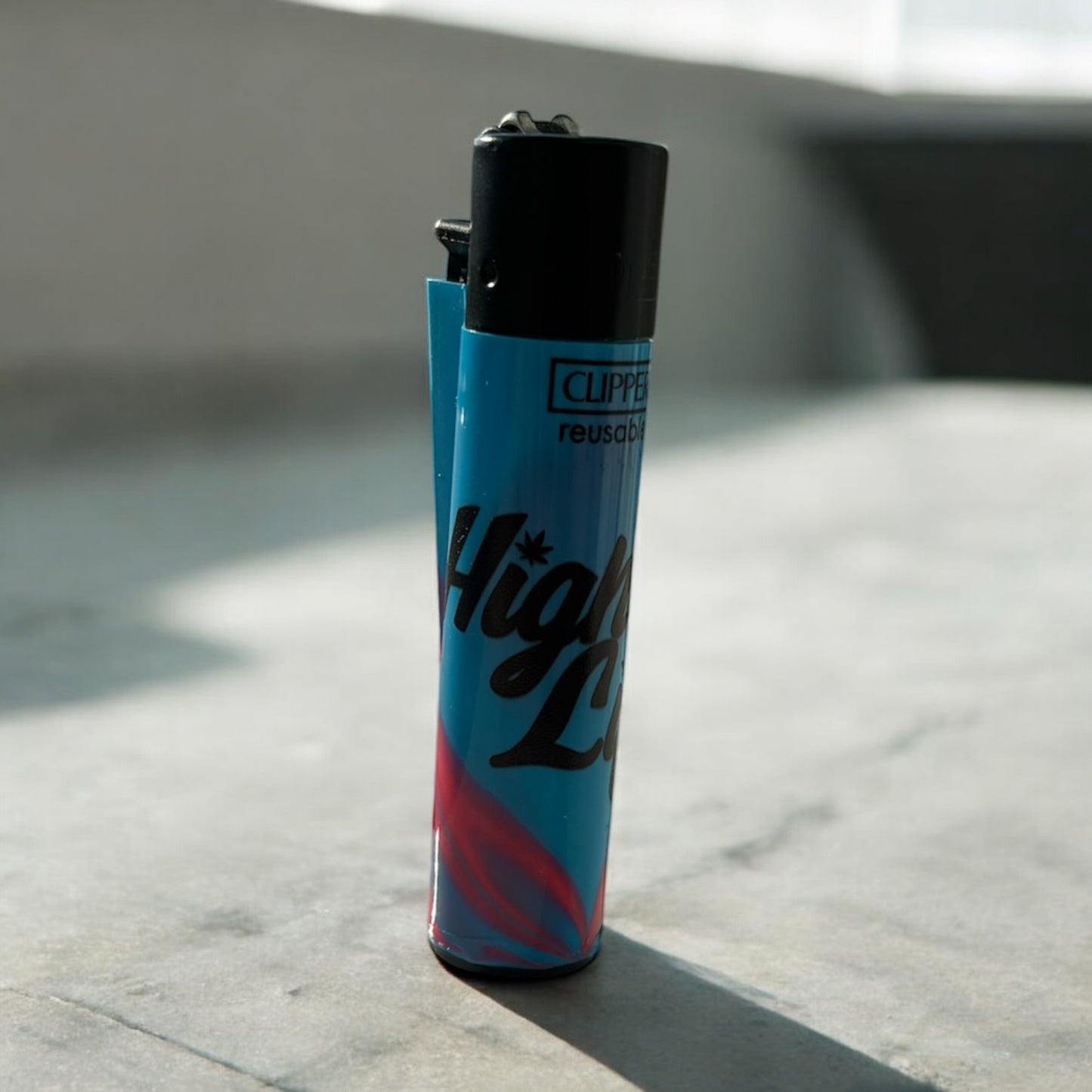 ‘High Life’ Marble Clipper Lighters