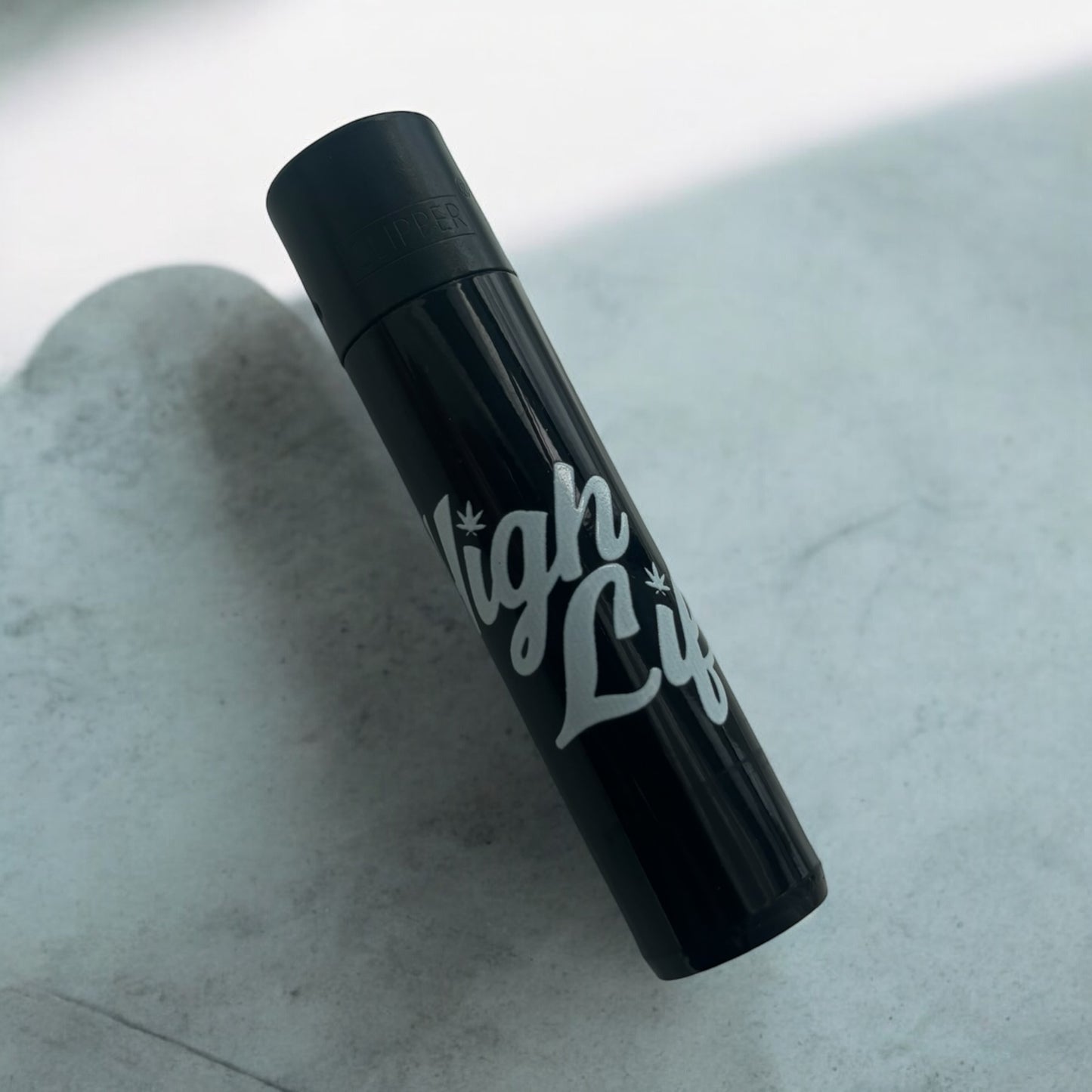 Black 'High Life' Clipper Lighters