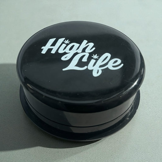 Black High Life Shark Teeth Grinders (3 Parts)