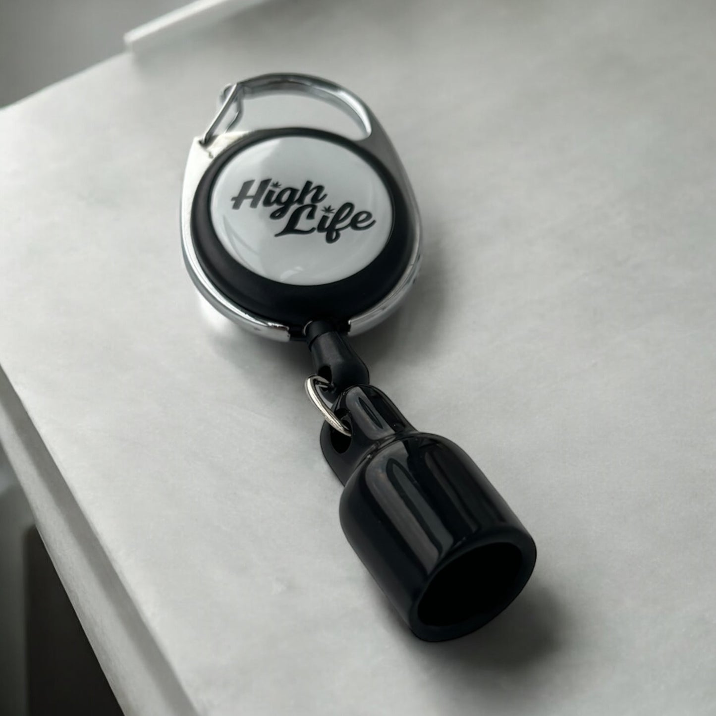 High Life Lighter Leash - Black