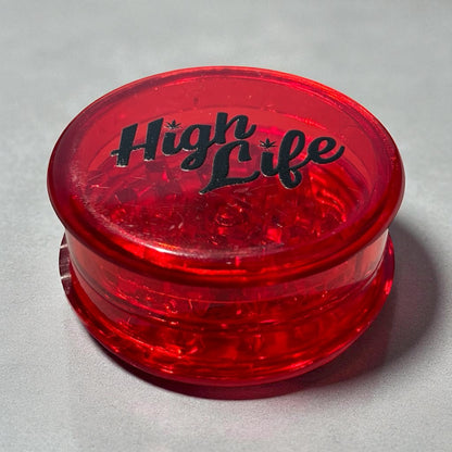 Red High Life Shark Teeth Grinders (3 Parts)