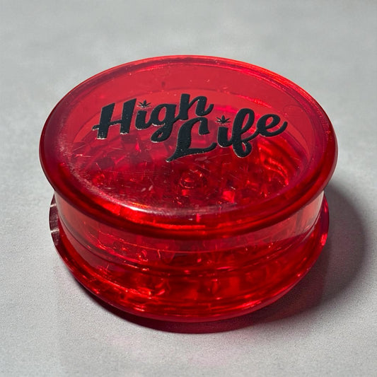 Red High Life Shark Teeth Grinders (3 Parts)