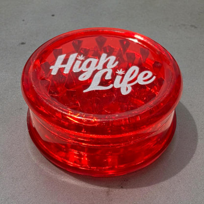 Red High Life Shark Teeth Grinders (3 Parts)