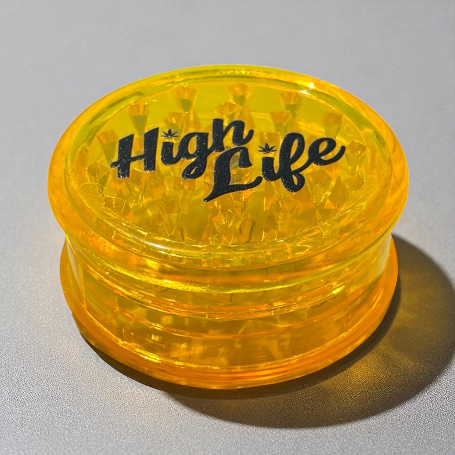 Orange High Life Shark Teeth Grinders (3 Parts)