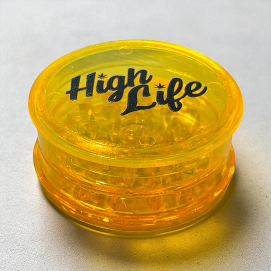 Orange High Life Shark Teeth Grinders (3 Parts)