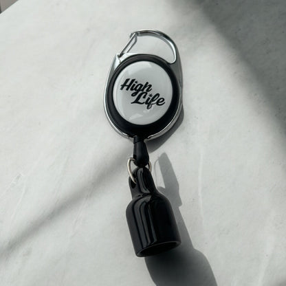 High Life Lighter Leash - Black