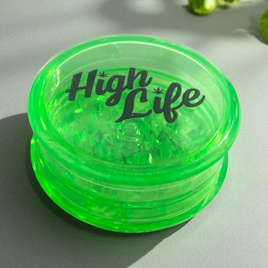 Green High Life Shark Teeth Grinders (3 Parts)