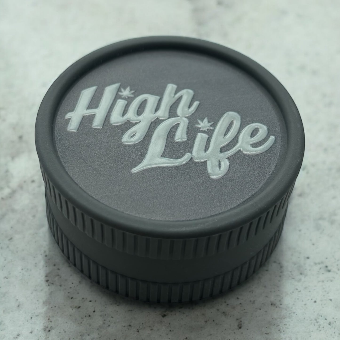 Grey Bio-Degradable 'High Life' Grinder