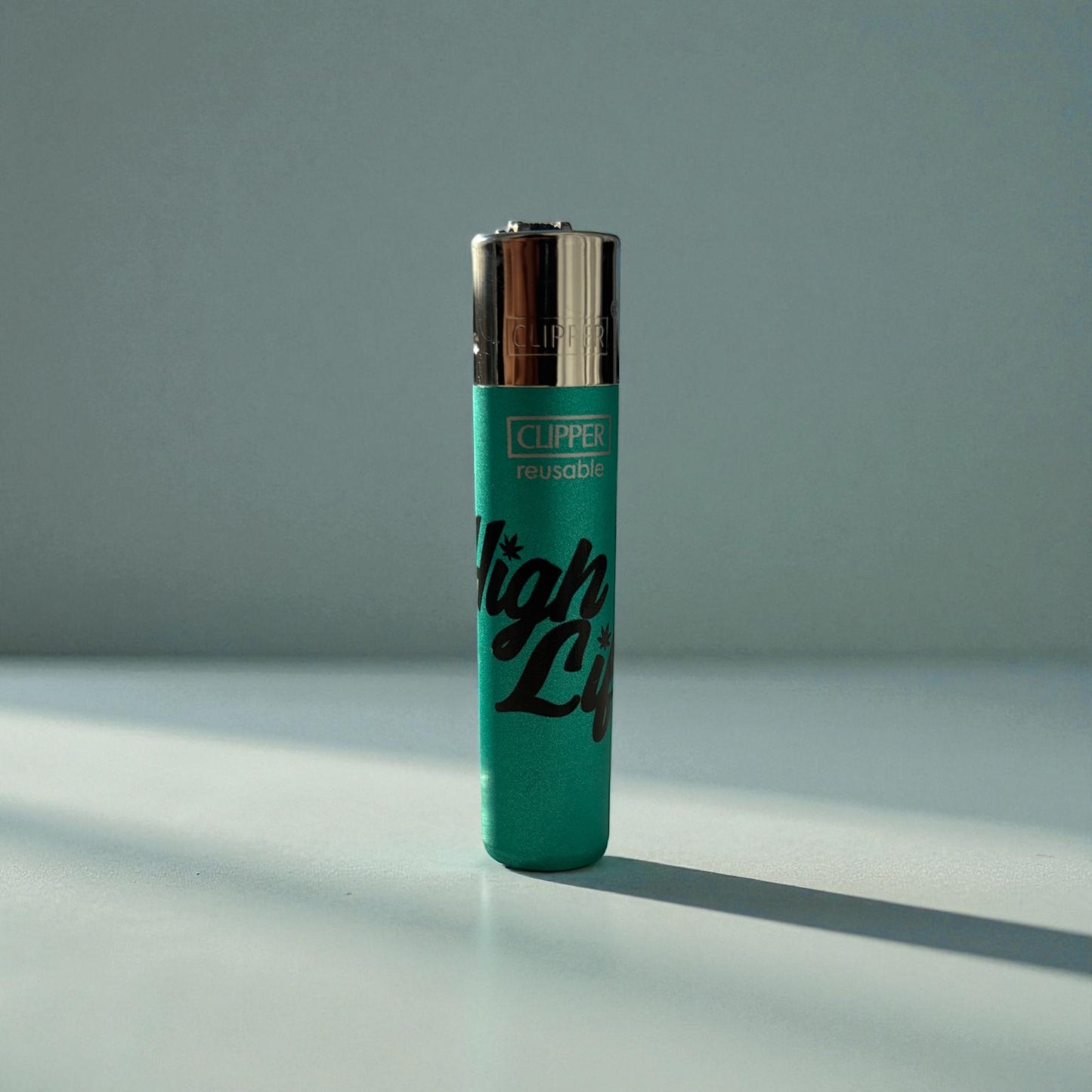 Aqua Blue set -  ‘High Life’ Clipper Lighters